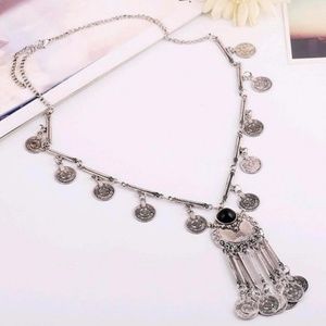 Black Bohemian Necklace